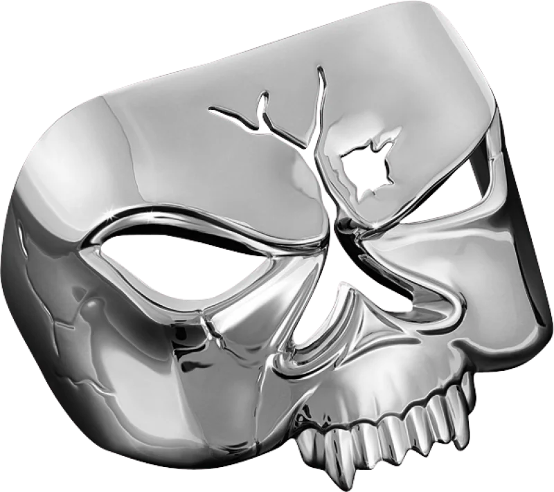 Kuryakyn Zombie Taillight Cover Chrome - 9009