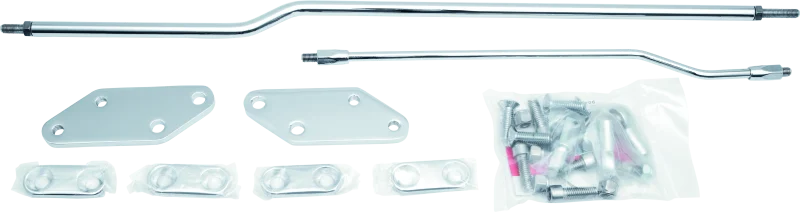 Kuryakyn 03-08 Dyna Forward Control Extenders Chrome - 9049