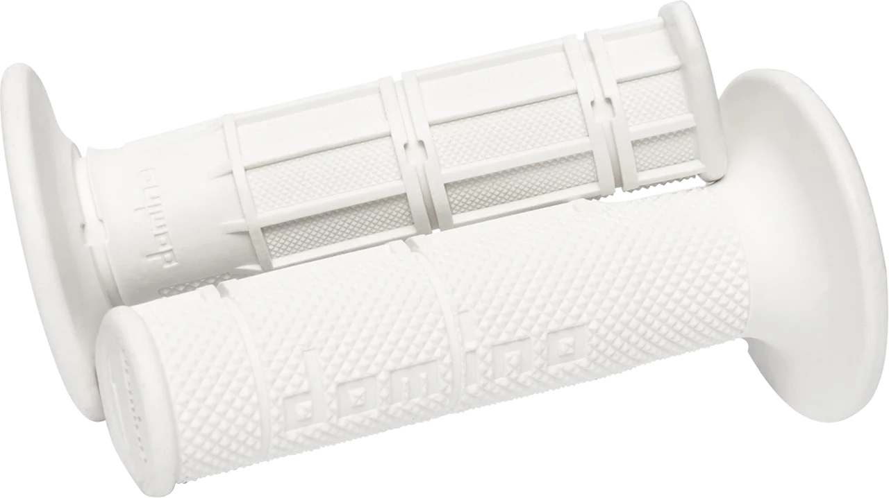 Domino Victor Waffle Grips - White