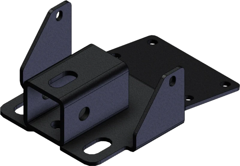 KFI 2 Inch Rear Receiver - Kawasaki Mule 610, SX