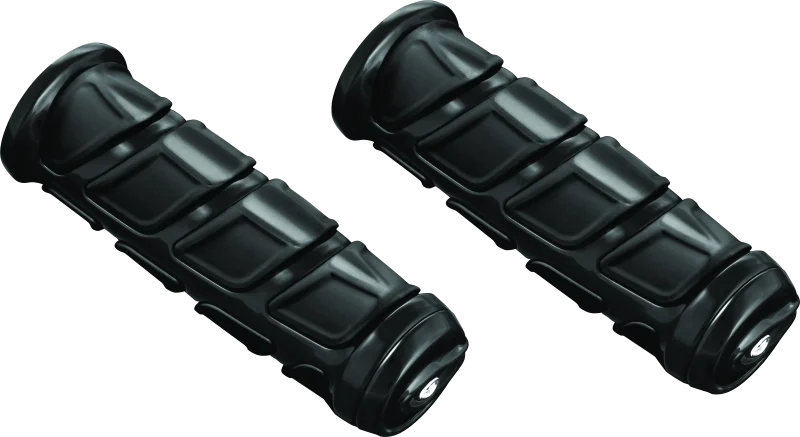 Kuryakyn Kinetic Grips Universal 1in Gloss Black - 6373
