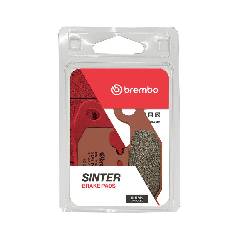 Brembo Sinter Brake Pad - Front - Fits: OE 08-14 Suzuki KLT-A King Quad Left 400cc
