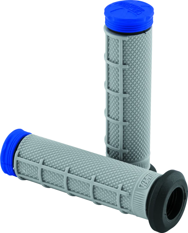 ProTaper Tri Density ATV 1/2 Waffle Grips - Blue - 024867