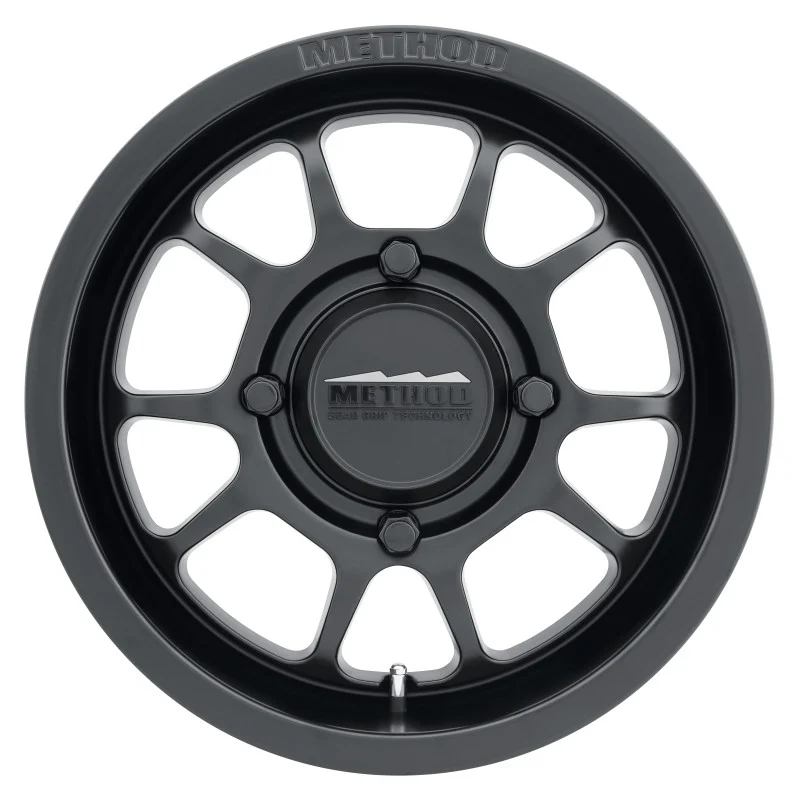 Method MR409 Bead Grip 15x8 / 4+4/0mm Offset / 4x156 / 132mm CB Matte Black Wheel - MR40958046544