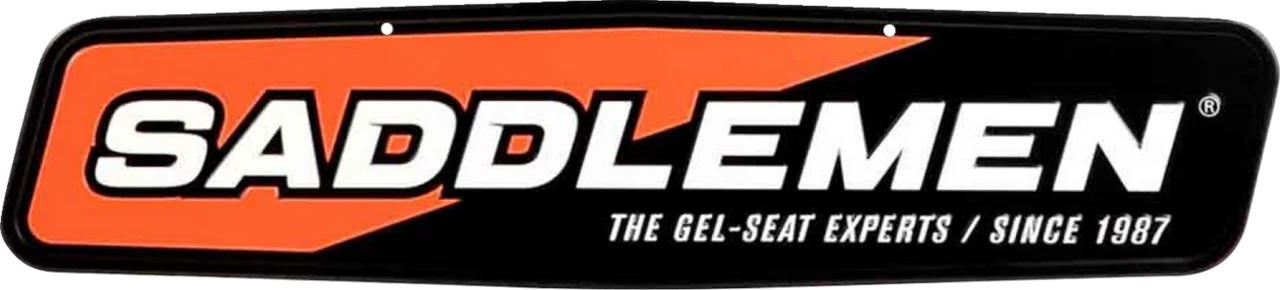 Saddlemen Metal Sign - 24in. X 5-1/2in.