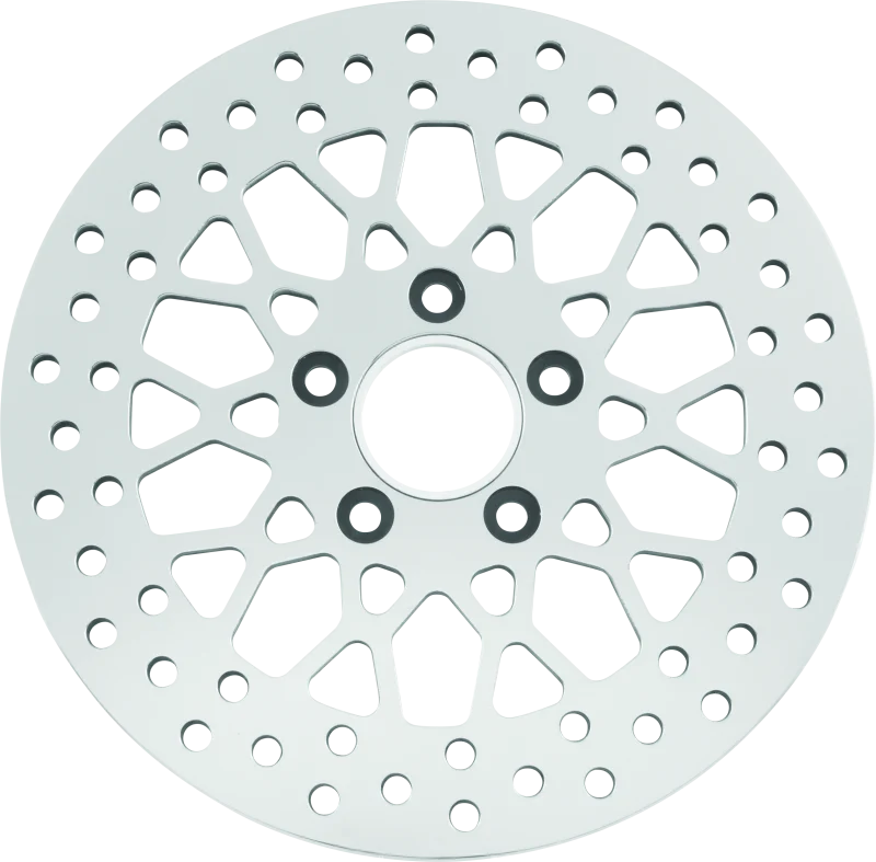 Bikers Choice 11.5 Inch Rear Mesh Brake Rotor 84-17 Big Twin & XL Except 08-17 FLH FLT - 601966
