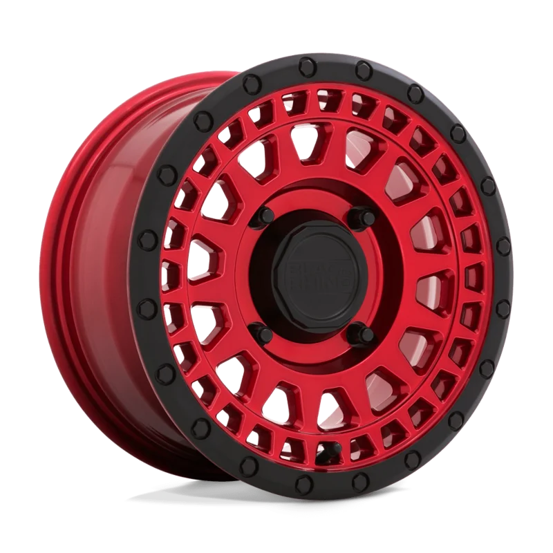 BUPKR 15X7 4X137 C-RED-BLK-LP 36MM