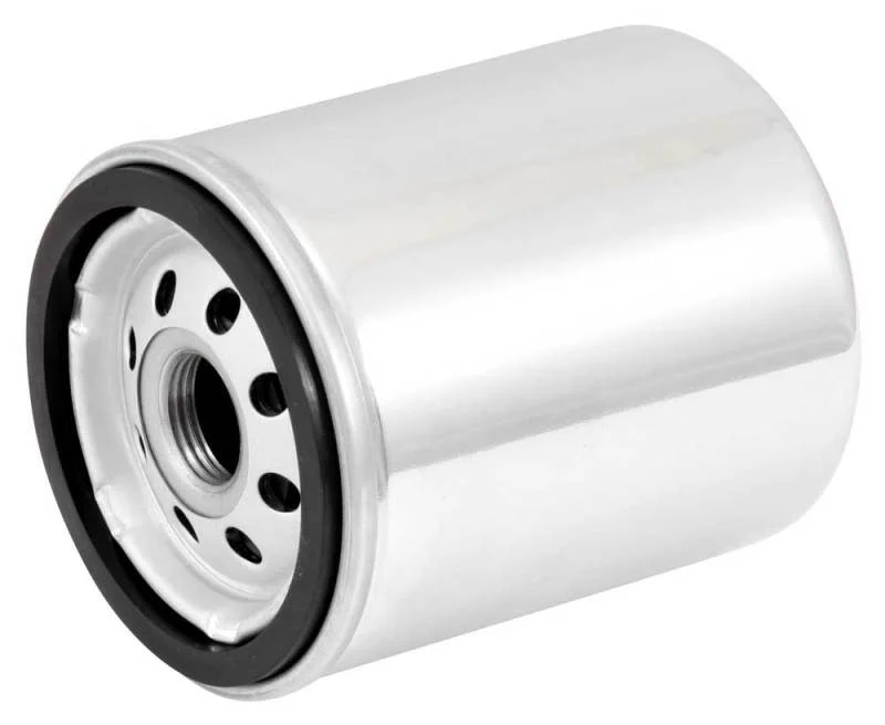 K&N Harley-Davidson 3in OD x 4.063in H Chrome Oil Filter - KN-170C