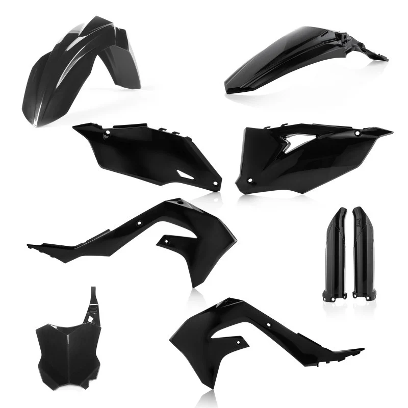 Acerbis 21+ Kawasaki KX250 KX250X/19-23 KX450 Full Plastic Kit - Black - 2736290001