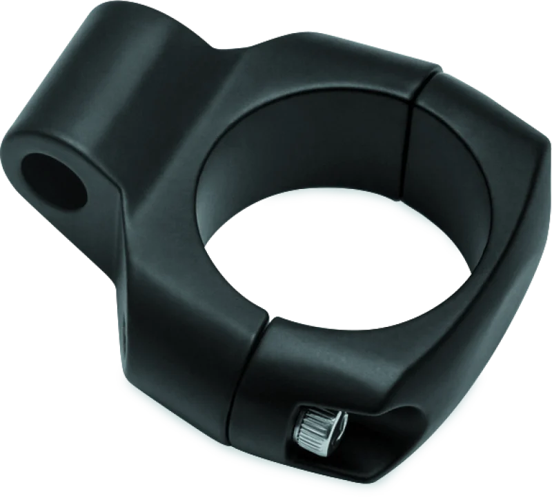 Kuryakyn Mirror Adapter 1-1/4inch Bars Mount Satin Black - 2792