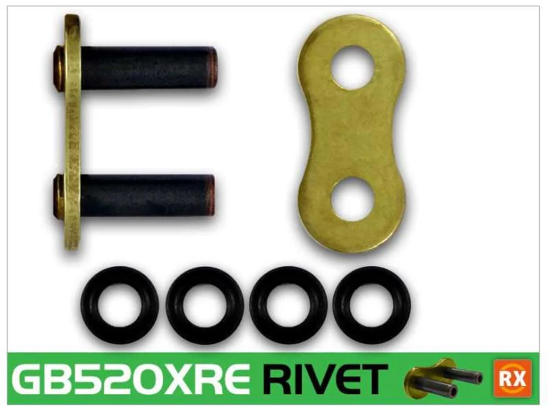 RK Chain 525XRE-RIVET - Natural - 525XRE-RL