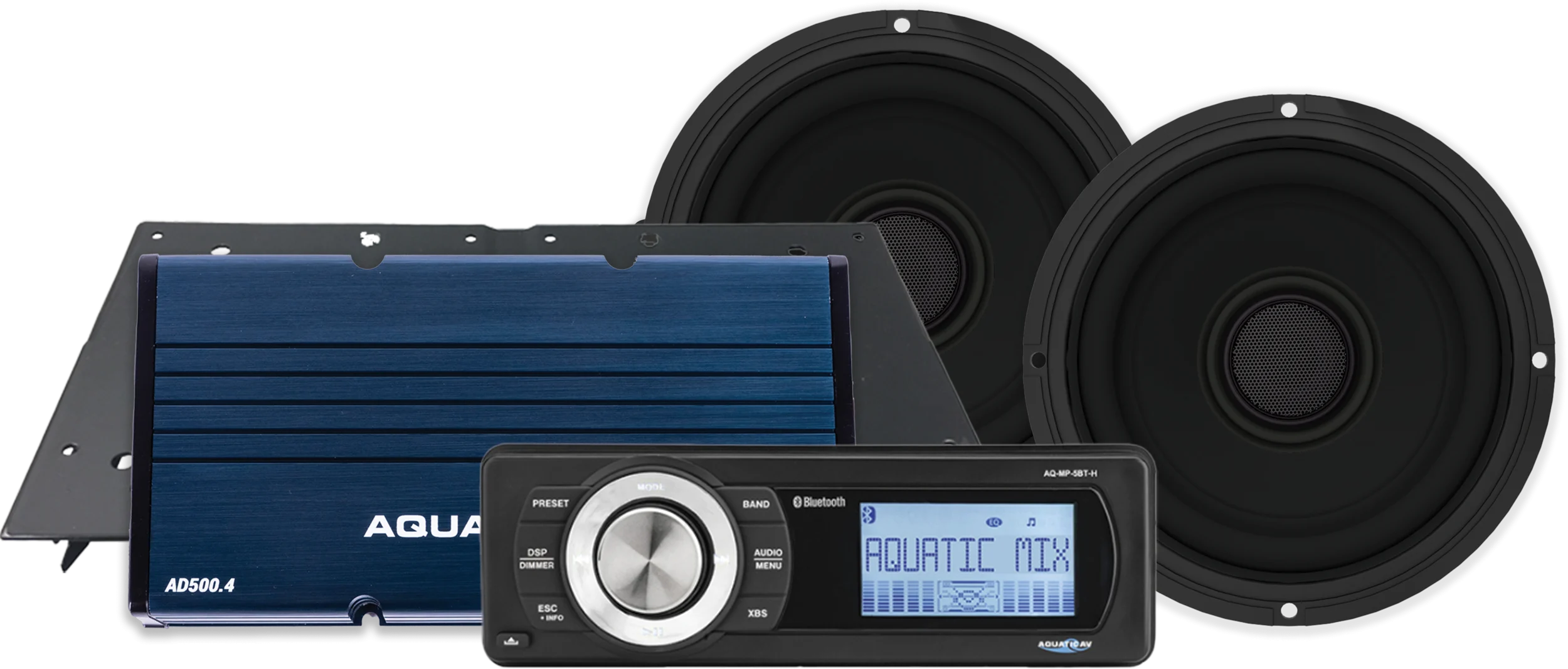 AQUATIC AV Classic Speaker Package - FLHT '98-'13