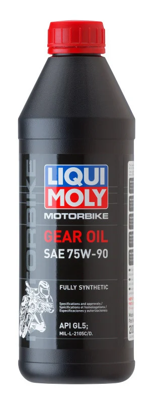 LIQUI MOLY Motorbike Gear Oil SAE 75W90 - 1L