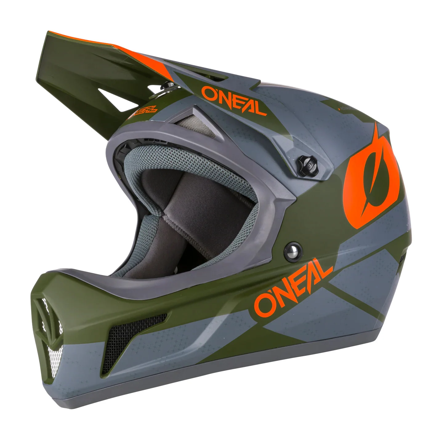 O'NEAL Sonus Deft Cycling Helmet - Gray/Olive