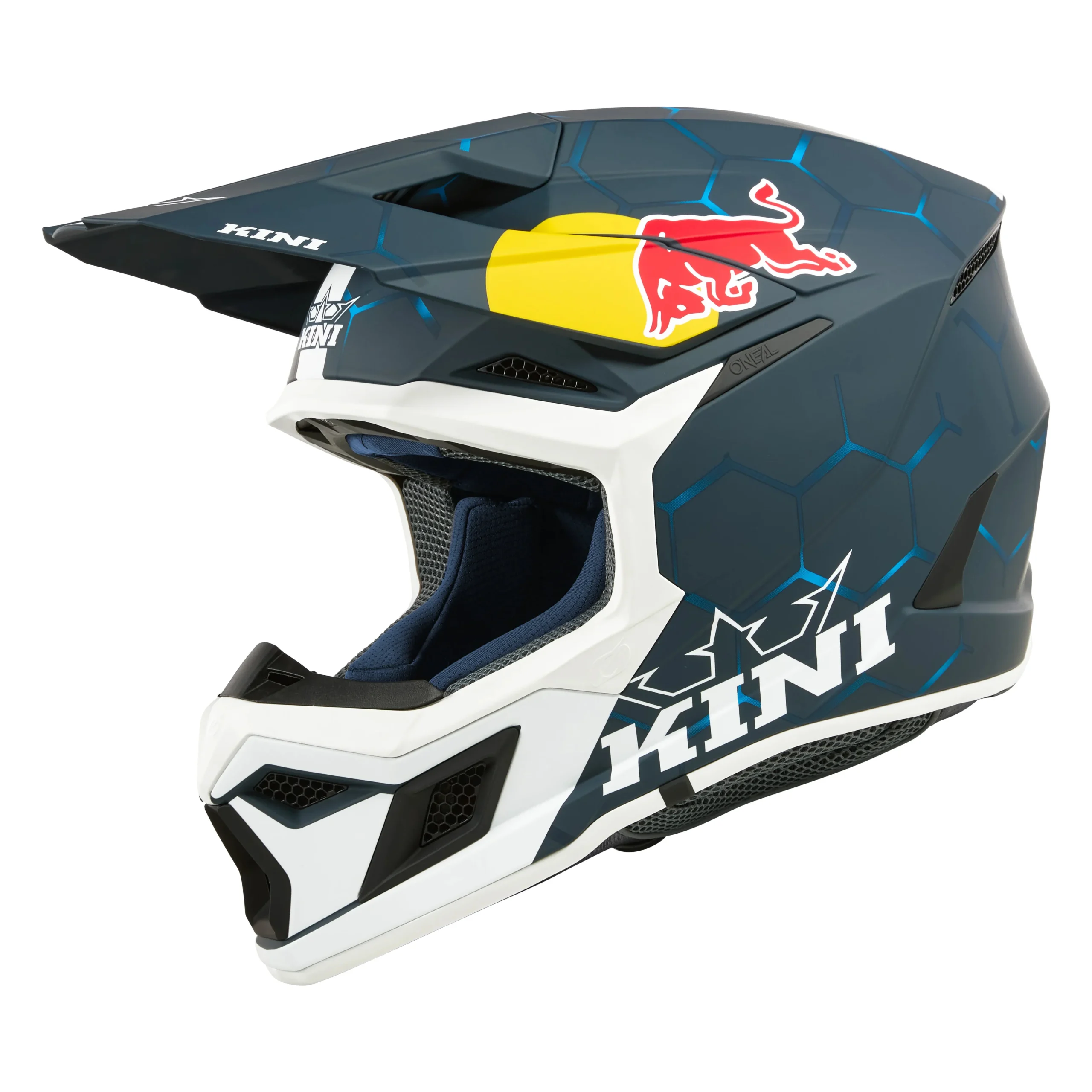O'NEAL Kini Redbull MX3 1.0 Helmet - Blue/White