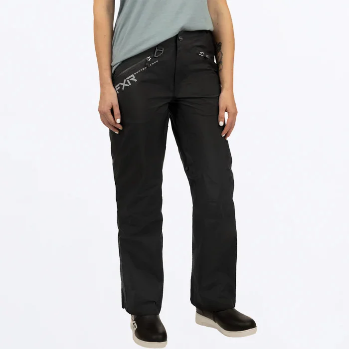 FXR Women's Adventure Tri-Laminate Pant - Black - Small