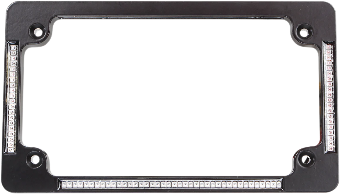 Custom Dynamics License Plate Frame - Black