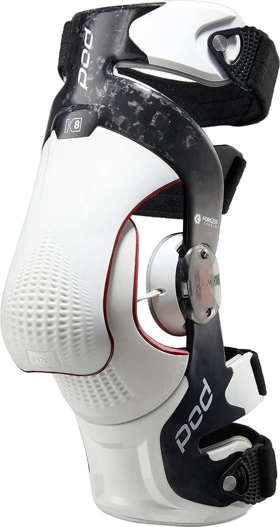 POD K8 3.0 Knee Brace (Left) - Carbon/White