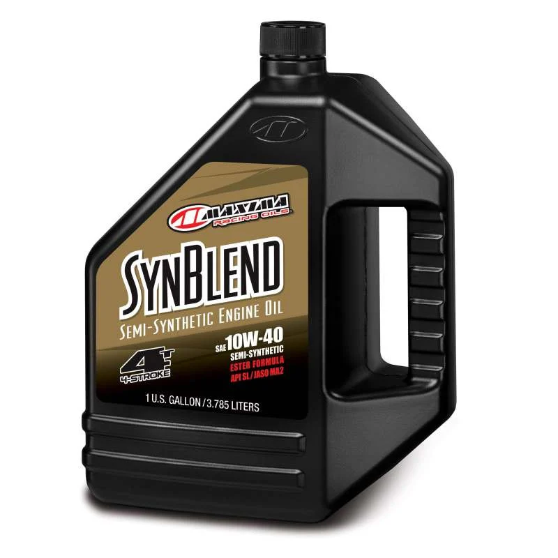 Maxima Syn Blend Ester 4T Semi-Synthetic 10W40 Engine Oil