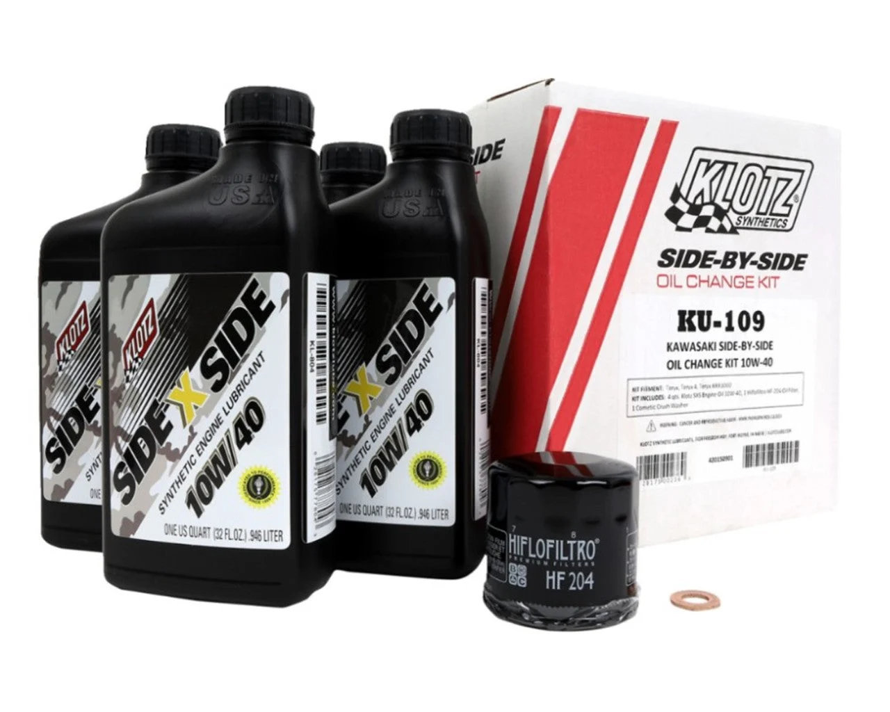 Klotz Oil Change Kit Teryx KRX1000 KRX4 KRT750 800 KU-109