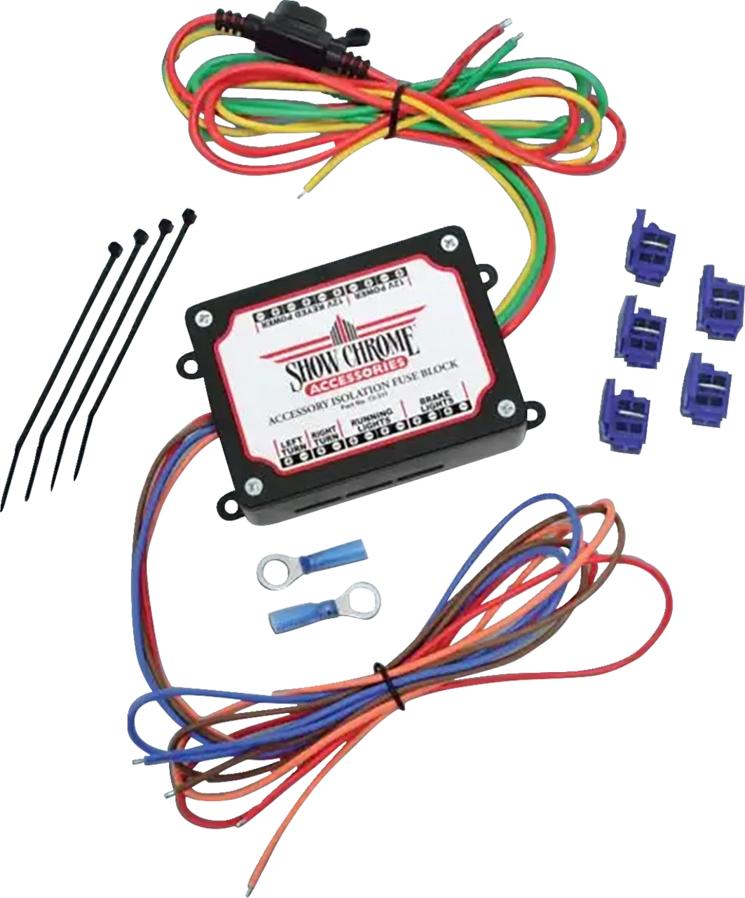 Show Chrome Electronic Fuse Block - Universal