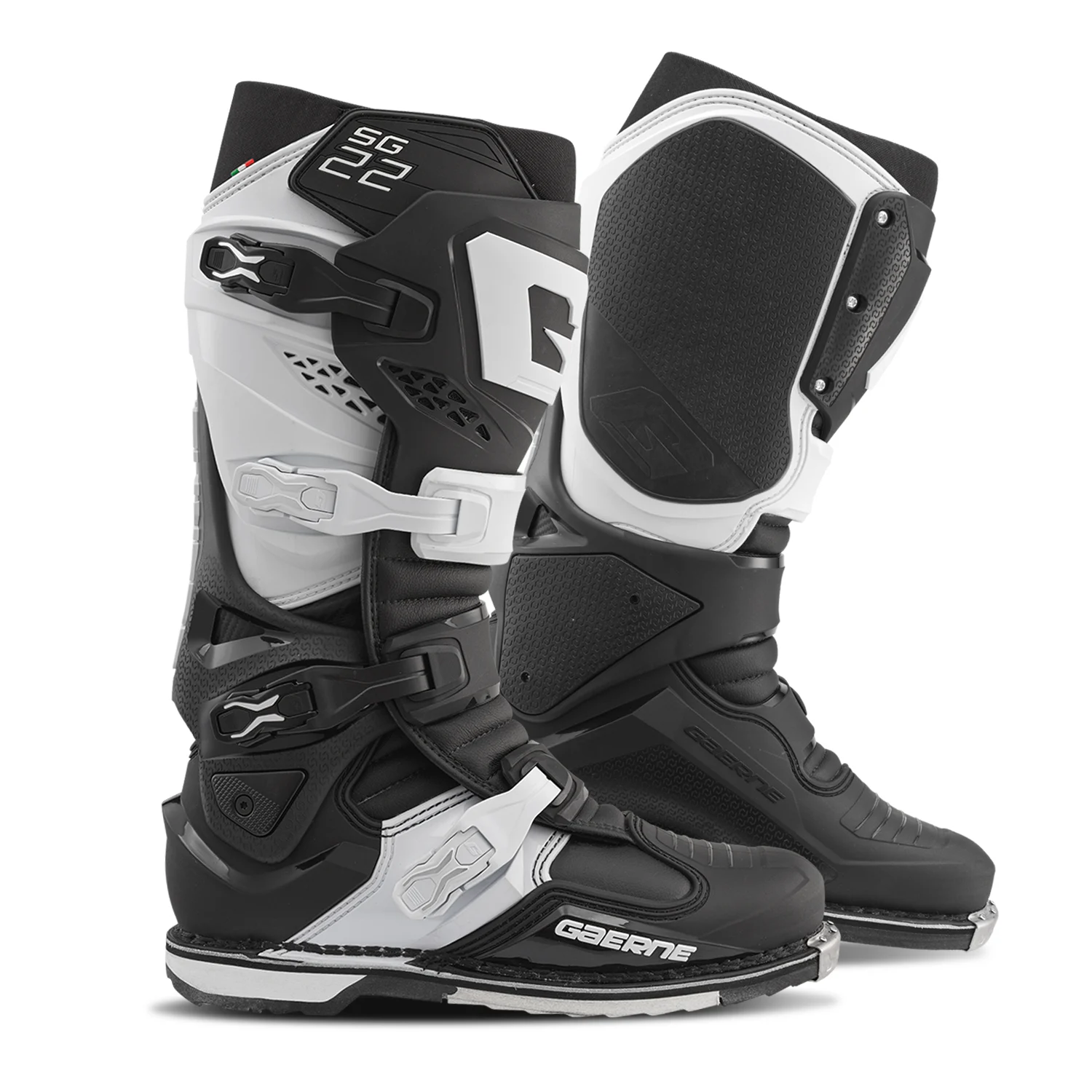 GAERNE SG-22 Boots - Black/White