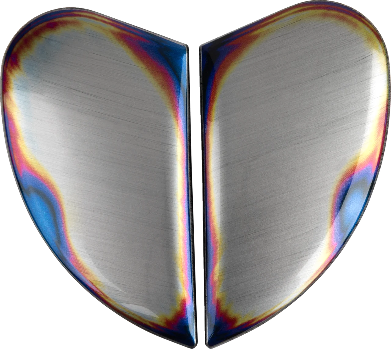 Icon Airframe Pro Helmet Side Plates - Reentry - Silver