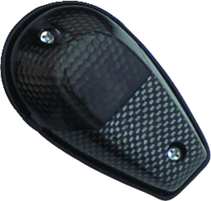 BikeMaster Universal Flush Mount Marker Light - Carbon/Smoke - 268020