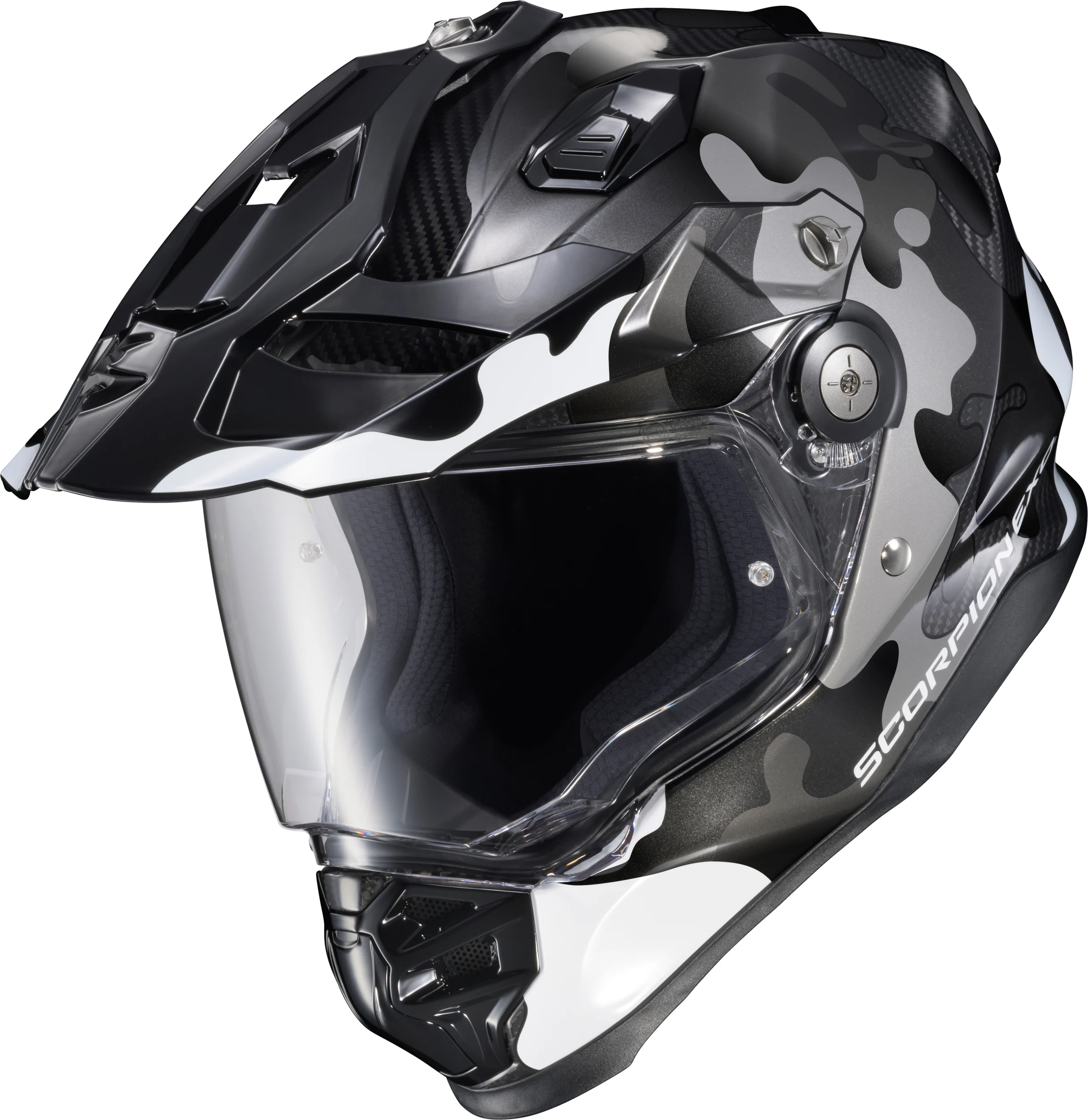 SCORPION EXO XT9000 Carbon Full Face Helmet - Gilley Phantom