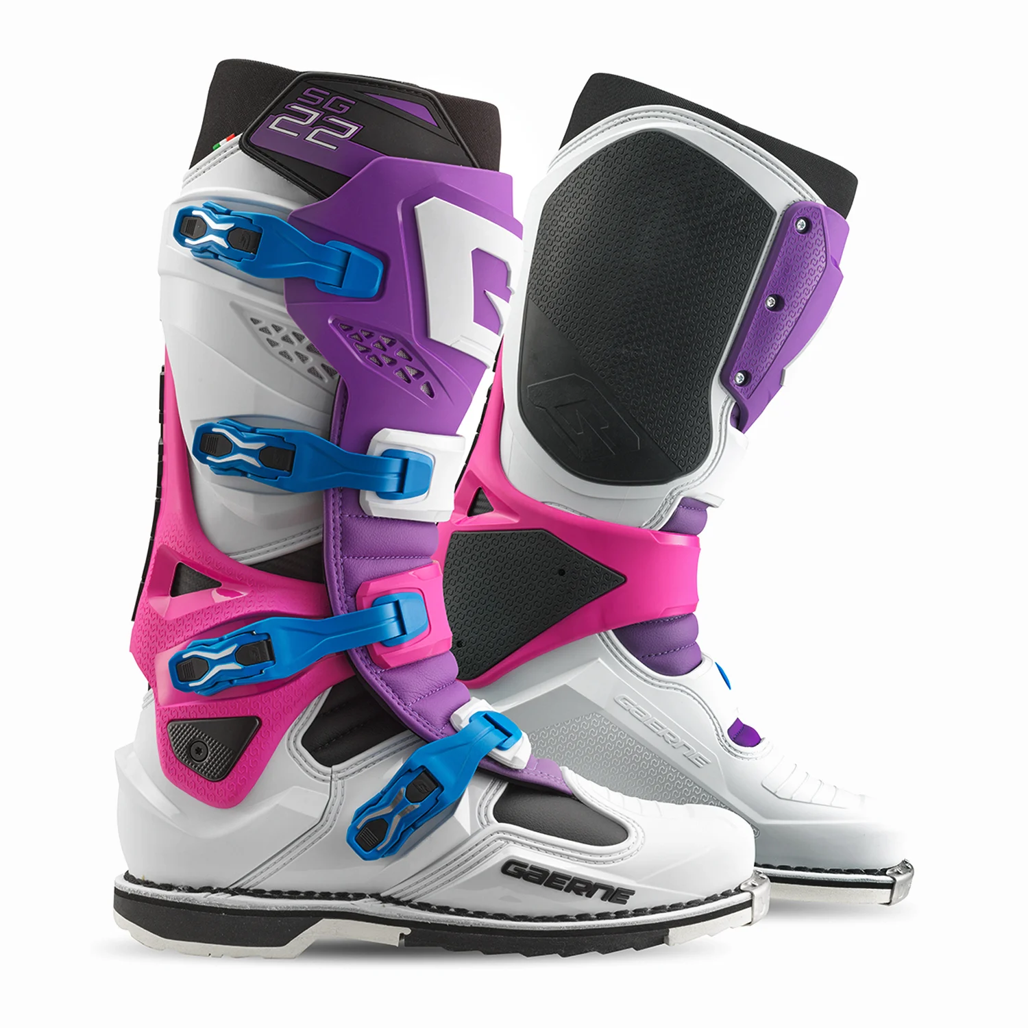 GAERNE SG-22 LE Boots - Purple/White/Rhodamine