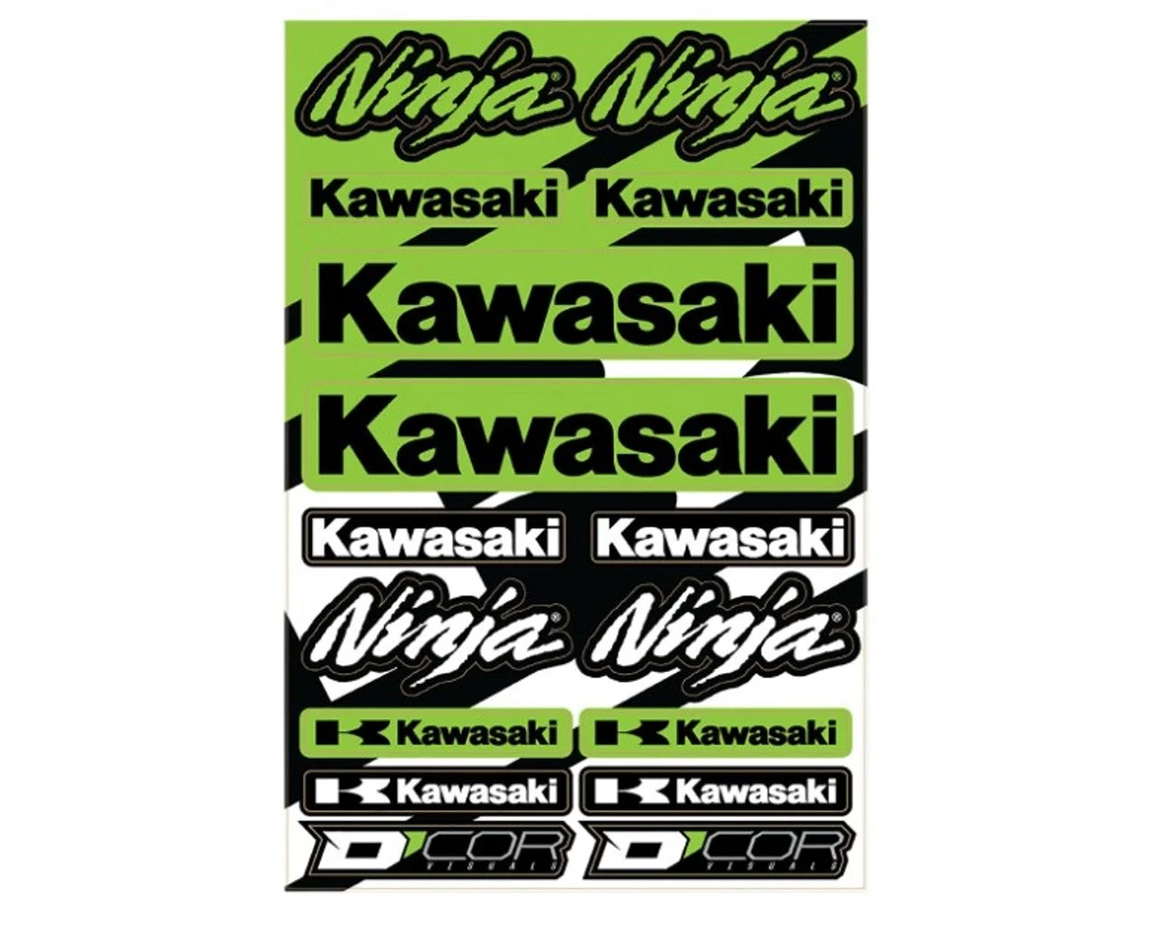 Kawasaki Ninja Superbike Decal Sheet 4320-2247