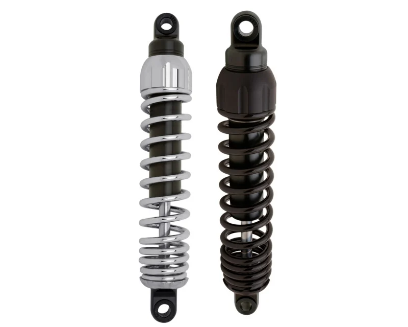 Progressive Harley 444 Series Shocks 12.0in - Black - 444-4058B