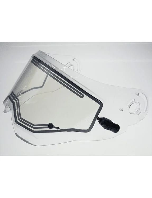 Castle X CX950 Electric Double-Lens Shield - Clear