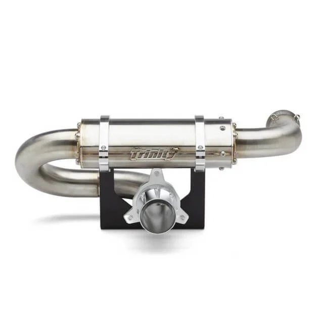 Trinity Center Exit Slip On Exhaust - Can-Am Maverick X3