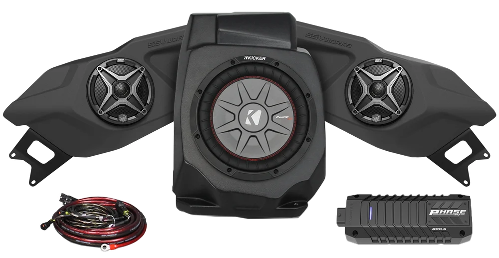 SSV Works 3 Speaker Plug and Play Kit Ride Command