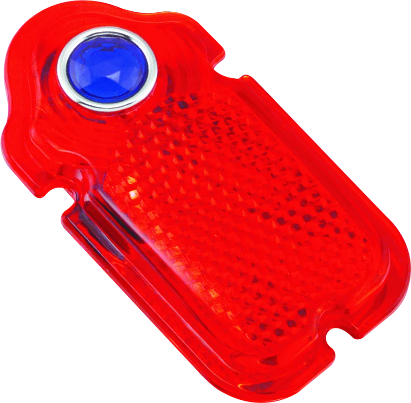 Bikers Choice Blue Dot Taillight Lens 47-54 Tombstone Replaces H-D 68090-47 - 410300
