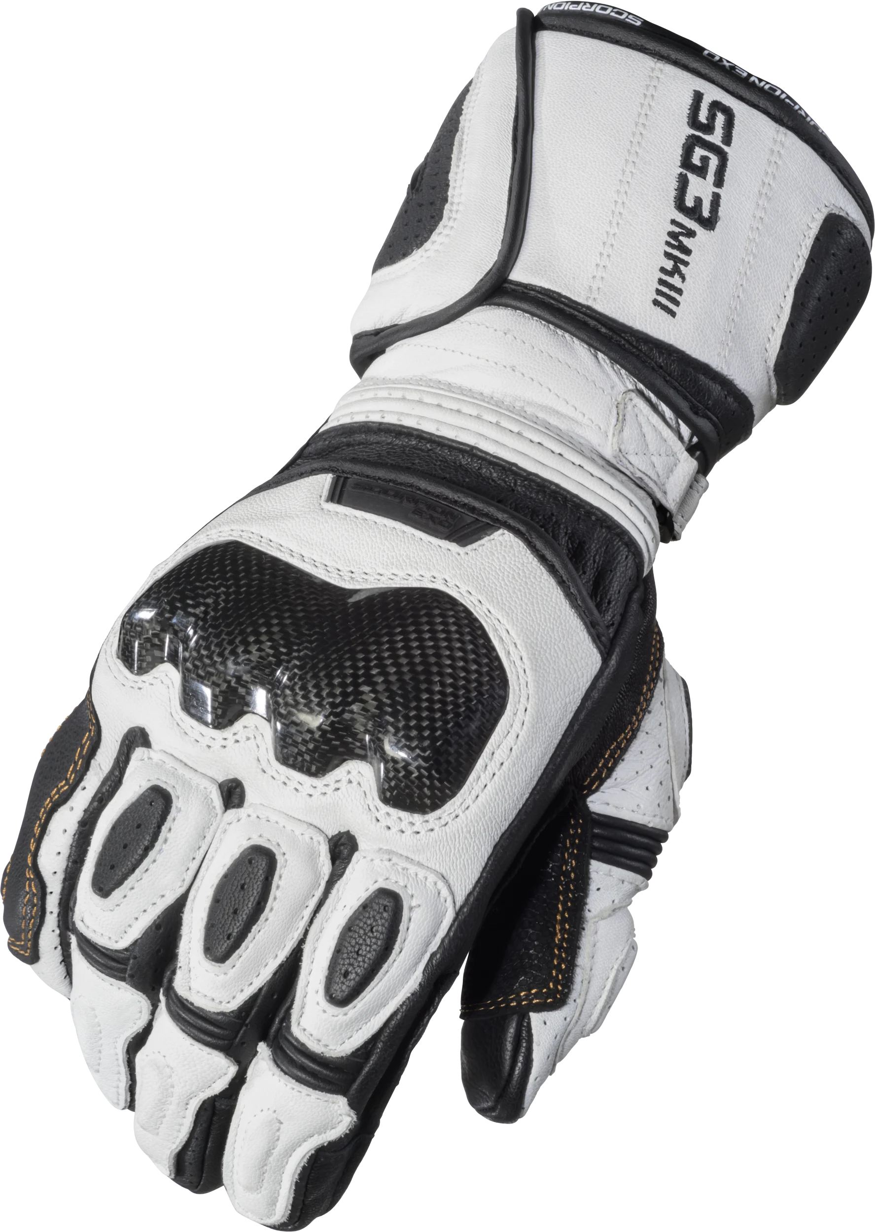 SCORPION EXO SG3 MK III Gloves - White/Black