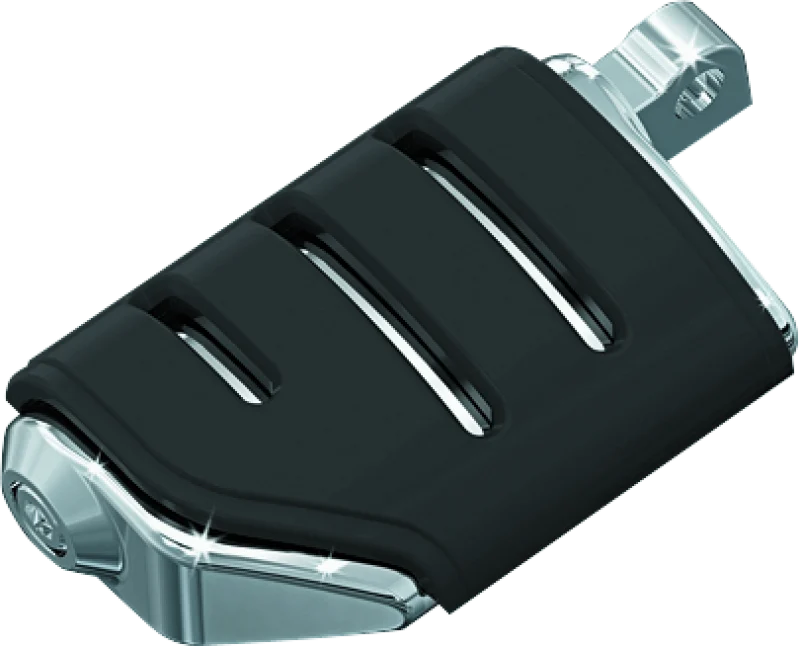 Kuryakyn Trident Dually With Male Mount Adapters Chrome - 7592