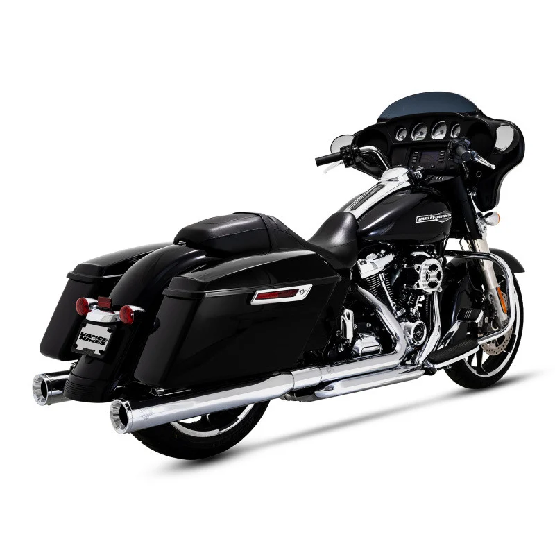 Vance & Hines HD Dresser Duals 17-22 HDr/Heatshield PCX Header Exhaust - 17351