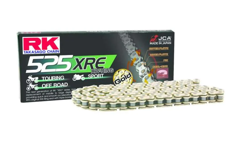 RK Chain GB525XRE-110L XW-Ring - Gold - GB525XRE-110