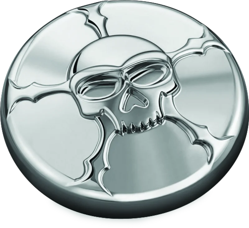 Kuryakyn Zombie Gas Cap Vented Chrome - 7358