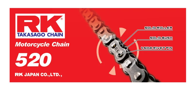 RK Chain 520-108 - Natural - 520-108