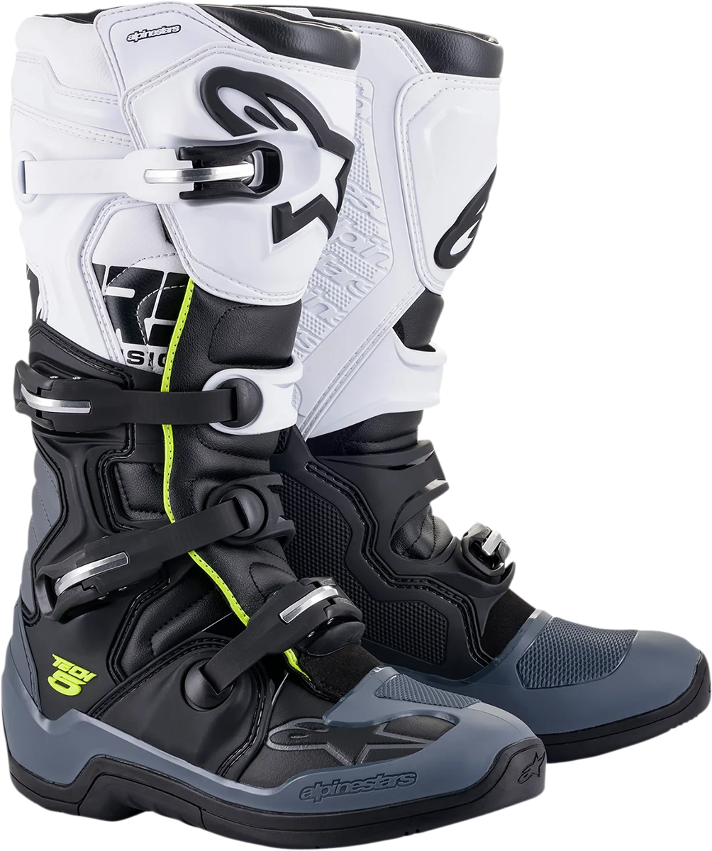Alpinestars Tech 5 Boots - Black / Gray / White - 13