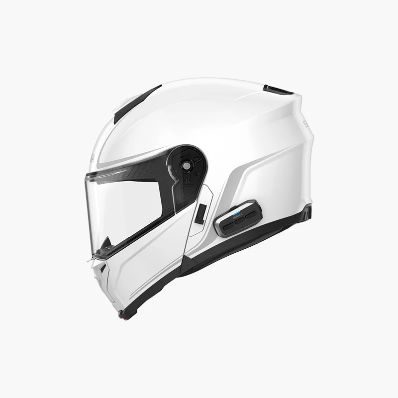 SENA Outrush 2 Flip Up Helmet - Glossy White
