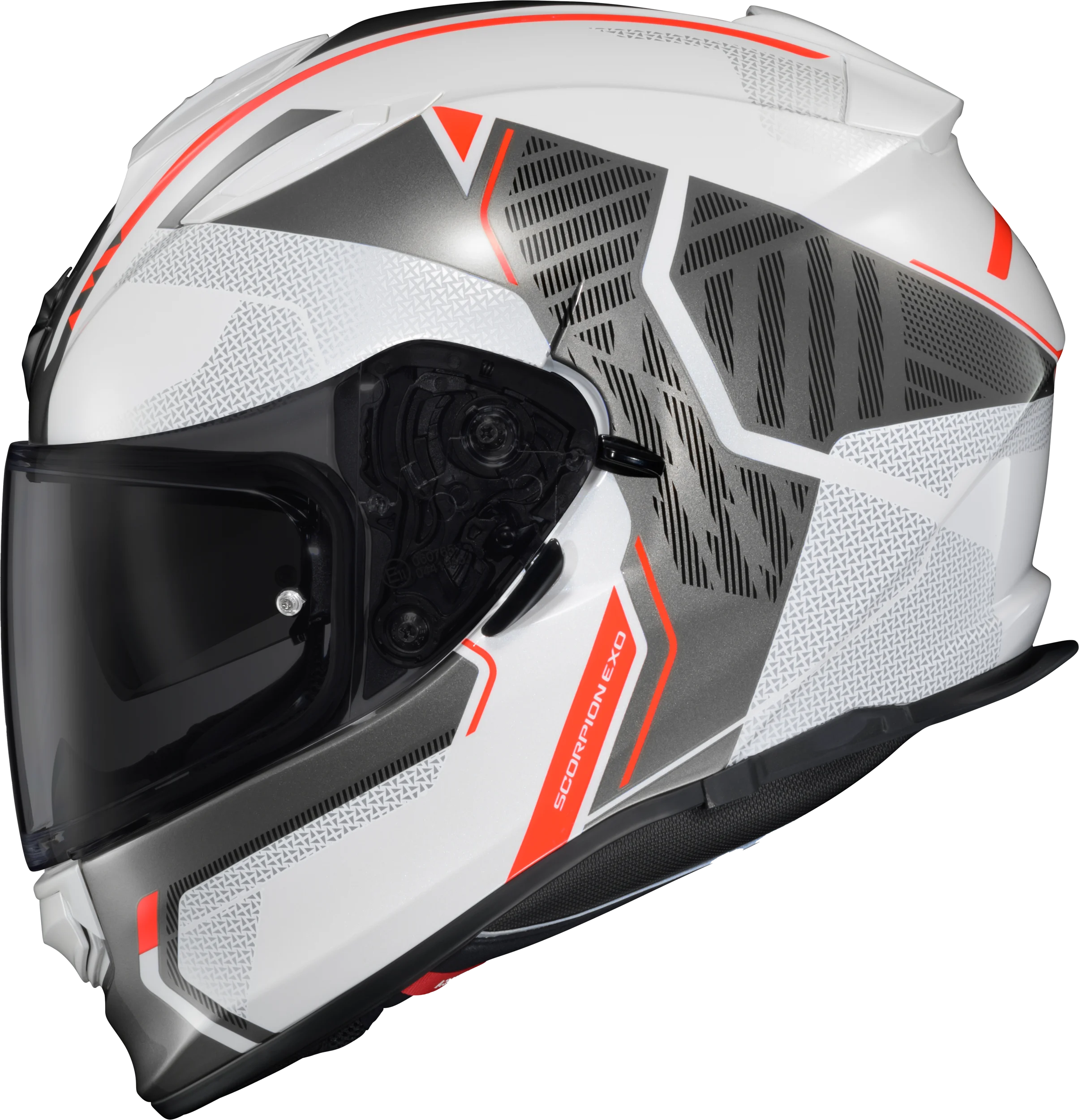 SCORPION EXO Ryzer Switch Full-Face Helmet - White/Grey