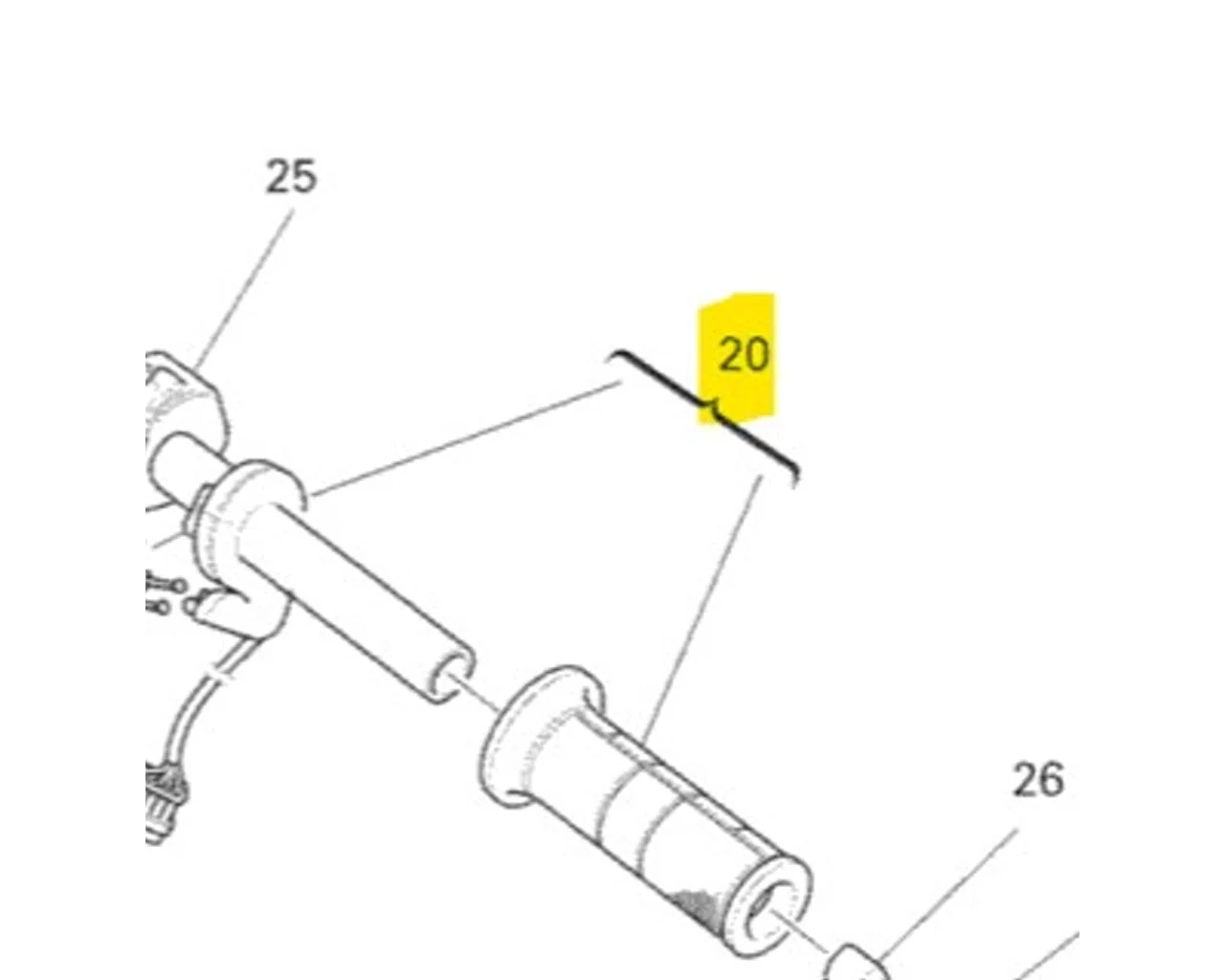 Ducati OEM Throttle Cable Assembly MTS1000 MTS 1100 2003-2009 65620022A