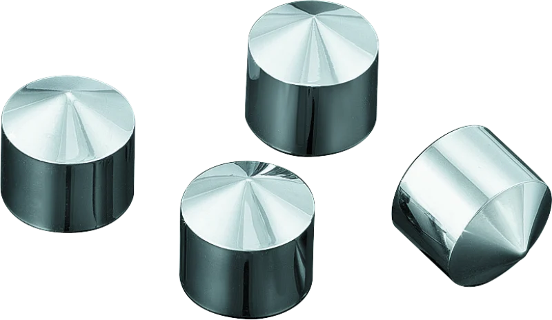 Kuryakyn Peaked Rocker Box Bolt Covers 4 Piece Twin Cam & Milwaukee-8 - 8372