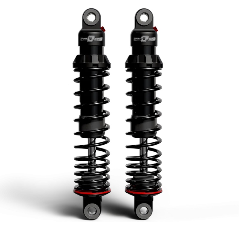 Progressive 82-19 Harley FXR/Sportster 494 Series Shocks 15.0in Bearing - Black - 494-1014