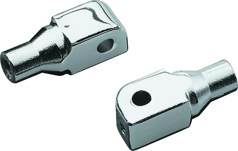 Kuryakyn Tapered Peg Adapter Honda Rear Chrome - 8802