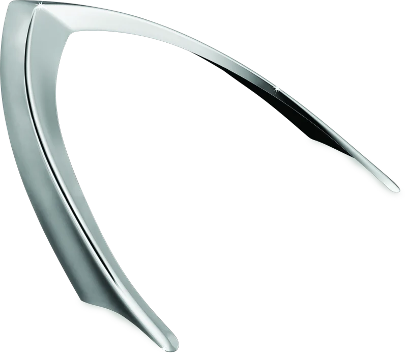 Kuryakyn Tail Light Top Trim Indian Models Chrome - 7697
